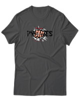 T-Shirt Αντρικό - Broken Promises - Color Thumbnail Ανθρακί