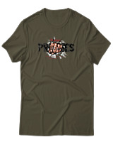 T-Shirt Αντρικό - Broken Promises - Color Thumbnail Χακί