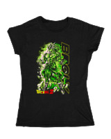 Κοριτσίστικο Κοντομανικο Παιδικό - Broly - Color Thumbnail Μαύρο