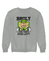 Φούτερ χωρίς κουκούλα Γυναικείο - Broly - Color Thumbnail Γκρι Μελανζέ