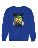 Φούτερ χωρίς κουκούλα Γυναικείο - Broly - Color Thumbnail Μπλε Ρουά