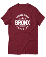 T-Shirt Αντρικό - Bronx - Color Thumbnail Σκούρο Κόκκινο