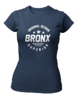 T-Shirt Στενή Γραμμή Γυναικείο - Bronx - Color Thumbnail Σκούρο Μπλε