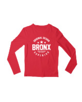Μακρυμάνικο Μακό Παιδικό - Bronx - Color Thumbnail Κόκκινο