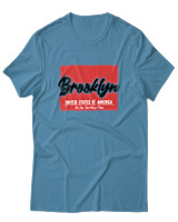 T-Shirt Αντρικό - Brooklyn - Color Thumbnail Τιρκουάζ