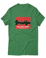 T-Shirt Αντρικό - Brooklyn - Color Thumbnail Πράσινο