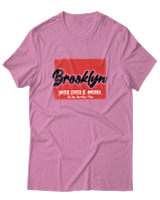 T-Shirt Αντρικό - Brooklyn - Color Thumbnail Ροζ