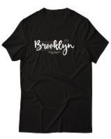 T-Shirt Αντρικό - Brooklyn - Color Thumbnail Μαύρο