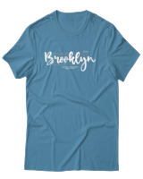 T-Shirt Αντρικό - Brooklyn - Color Thumbnail Τιρκουάζ