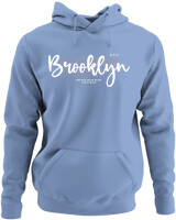 Φούτερ με κουκούλα - Brooklyn - Color Thumbnail Blue Carolina