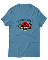 T-Shirt  Γυναικείο - Brother Of The Birthday Boy - Color Thumbnail Τυρκουάζ
