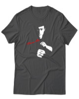 T-Shirt Αντρικό - Bruce Lee Mode - Color Thumbnail Ανθρακί