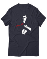 T-Shirt Αντρικό - Bruce Lee Mode - Color Thumbnail Σκούρο Μπλε