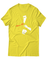 T-Shirt Αντρικό - Bruce Lee Mode - Color Thumbnail Κίτρινο