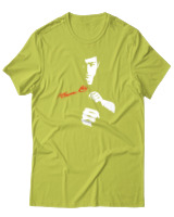 T-Shirt Αντρικό - Bruce Lee Mode - Color Thumbnail Λαχανί