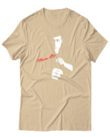 T-Shirt Αντρικό - Bruce Lee Mode - Color Thumbnail Μπεζ