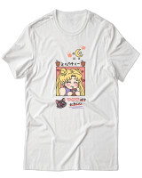 T-Shirt Unisex - Bubble Moon Tea - Color Thumbnail Άσπρο