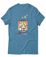 T-Shirt Unisex - Bubble Moon Tea - Color Thumbnail Τιρκουάζ