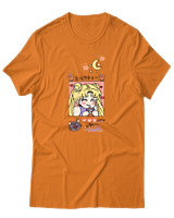 T-Shirt Unisex - Bubble Moon Tea - Color Thumbnail Πορτοκαλί