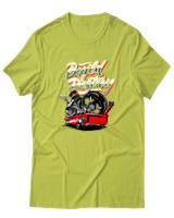 T-Shirt Αντρικό - Build Destroy - Color Thumbnail Λαχανί