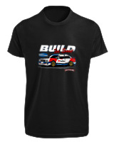 T-Shirt Fit Αντρικό - Build For Speed M3 E30 - Color Thumbnail Μαύρο