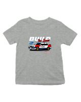 T-Shirt  Παιδικό - Build For Speed M3 E30 - Color Thumbnail Γκρι Μελανζέ