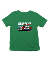 T-Shirt  Παιδικό - Build For Speed M3 E30 - Color Thumbnail Πράσινο