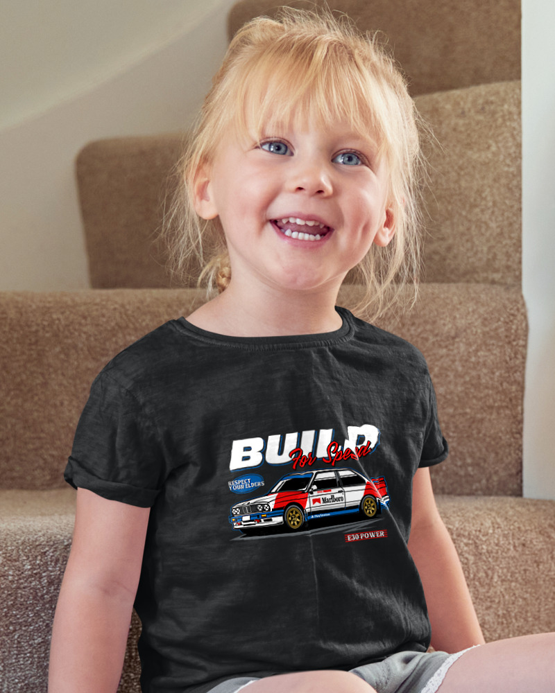 Κοριτσίστικο Κοντομανικο Παιδικό - Build For Speed M3 E30 - Image 2