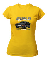 T-Shirt Στενή Γραμμή Γυναικείο - Build Your Dreams - Color Thumbnail Χρυσό Κίτρινο