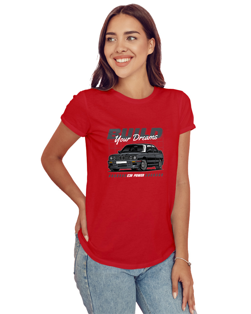 T-Shirt Στενή Γραμμή Γυναικείο - Build Your Dreams - Image 1