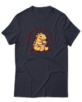 T-Shirt Αντρικό - Burger Godzilla - Color Thumbnail Σκούρο Μπλε