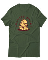 T-Shirt Αντρικό - Burger Godzilla - Color Thumbnail Κυπαρισσί