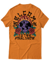 T-Shirt Αντρικό - Burning Planet - Color Thumbnail Πορτοκαλί