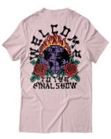 T-Shirt Αντρικό - Burning Planet - Color Thumbnail Απαλό Ροζ
