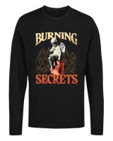 Μακρυμάνικο Μακό - Burning Secrets - Color Thumbnail Μαύρο