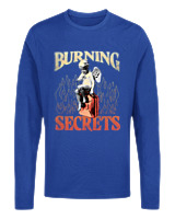Μακρυμάνικο Μακό - Burning Secrets - Color Thumbnail Μπλε Ρουά