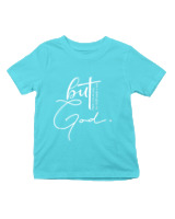 T-Shirt  Παιδικό - But God - Color Thumbnail Οινοπνευματί