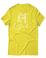 T-Shirt Αντρικό - But God - Color Thumbnail Κίτρινο