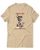T-Shirt Αντρικό - Caffeine Loading - Color Thumbnail Μπεζ