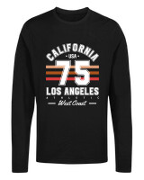 Μακρυμάνικο Μακό - California 75 - Color Thumbnail Μαύρο