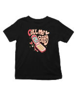 T-Shirt  Παιδικό - Call Me Babe - Color Thumbnail Μαύρο
