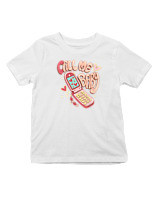 T-Shirt  Παιδικό - Call Me Babe - Color Thumbnail 'Ασπρο