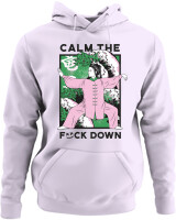 Φούτερ με κουκούλα - Calm The Fuck Down - Color Thumbnail Λιλά