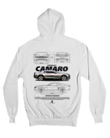 Ζακέτα Φούτερ με κουκούλα Γυναικείο - Camaro - Color Thumbnail 'Ασπρο