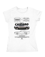 Κοριτσίστικο Κοντομανικο Παιδικό - Camaro SS - Color Thumbnail ΄Ασπρο