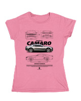 Κοριτσίστικο Κοντομανικο Παιδικό - Camaro SS - Color Thumbnail Ροζ