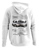 Φούτερ με κουκούλα Γυναικείο - Camaro SS - Color Thumbnail ΄Ασπρο