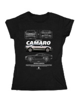 Κοριτσίστικο Κοντομανικο Παιδικό - Camaro SS - Color Thumbnail Μαύρο