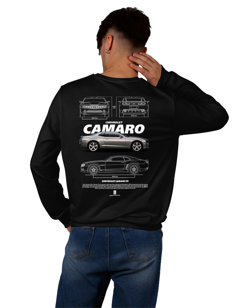 Φούτερ χωρίς κουκούλα Αντρικό - Camaro SS - Image 1