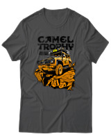 T-Shirt Αντρικό - Camel Trophy - Color Thumbnail Ανθρακί